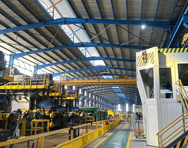 Steel rebar factory in Georgia